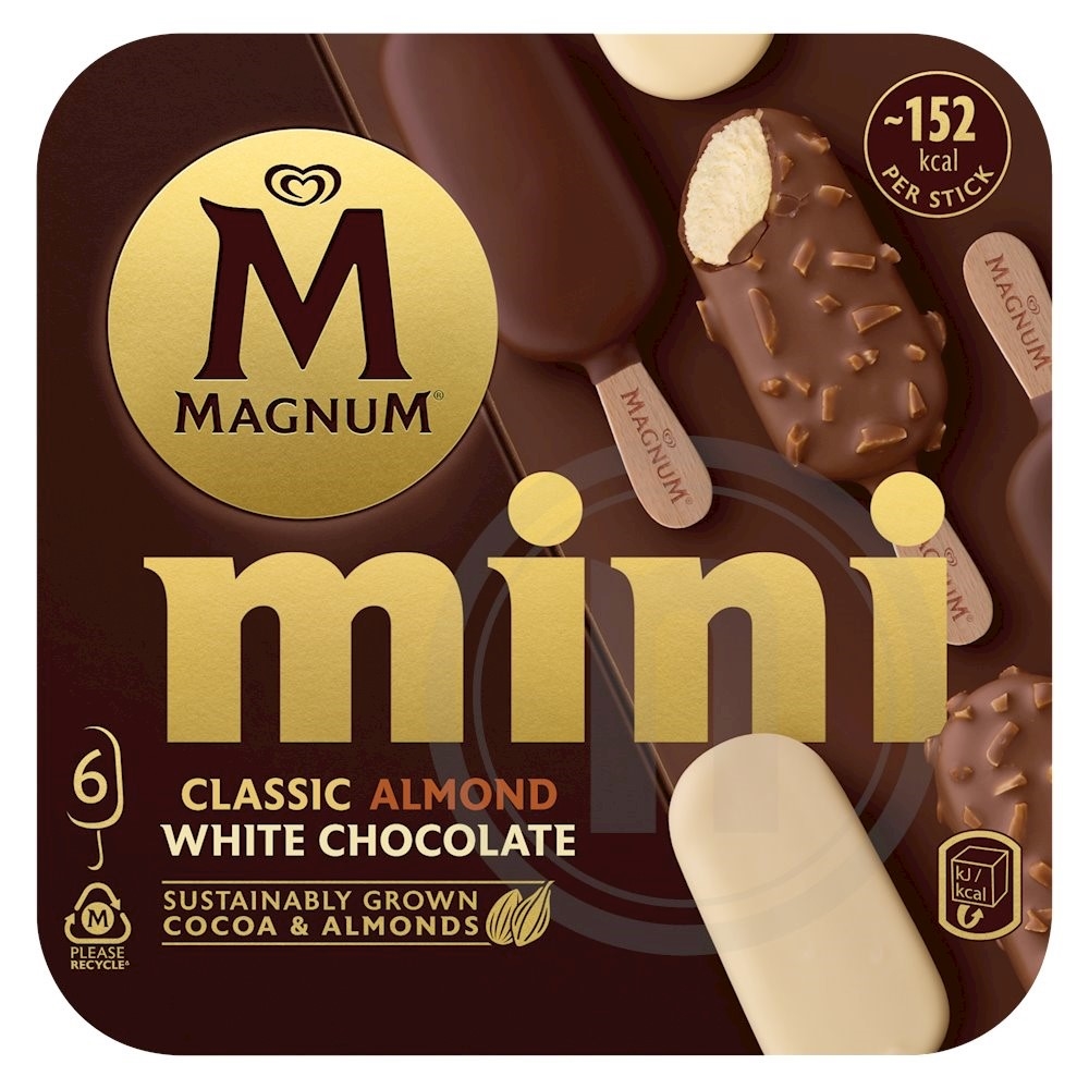 Magnum classic/mandel (mini) fra Magnum – Leveret med nemlig.com