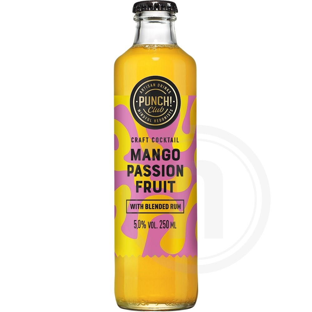 Mango Passion Fruit (5%) fra Punch! Club – Leveret med nemlig.com