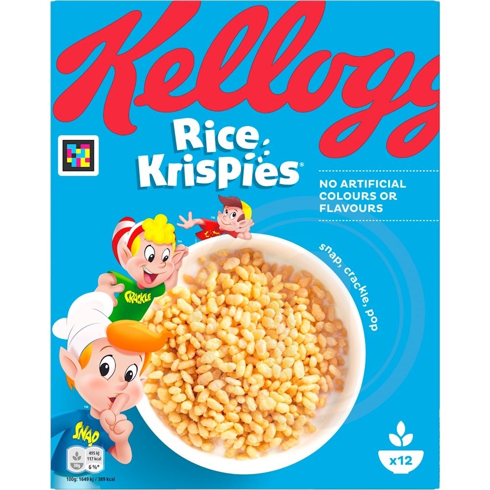 Rice krispies fra Kellogg's Leveret med